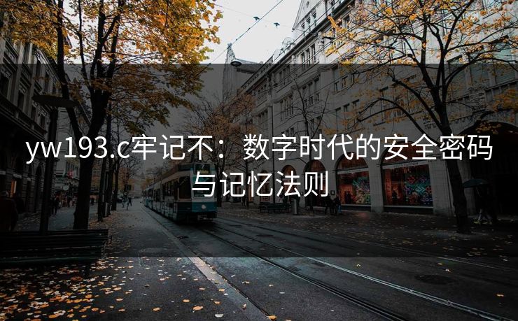 yw193.c牢记不：数字时代的安全密码与记忆法则  第1张